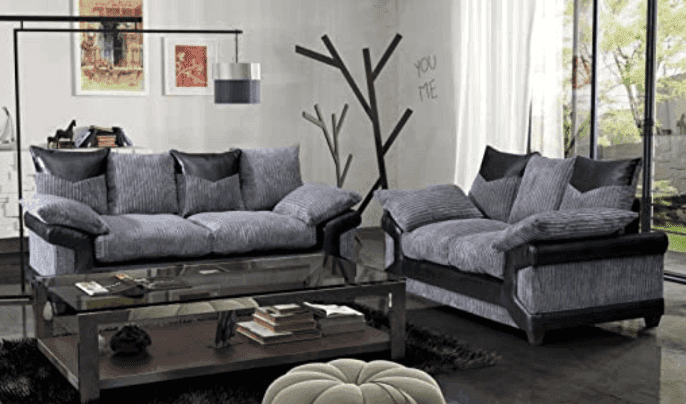 Dino Sofa UK - Side view of premium sofas from CESS Furniture UK